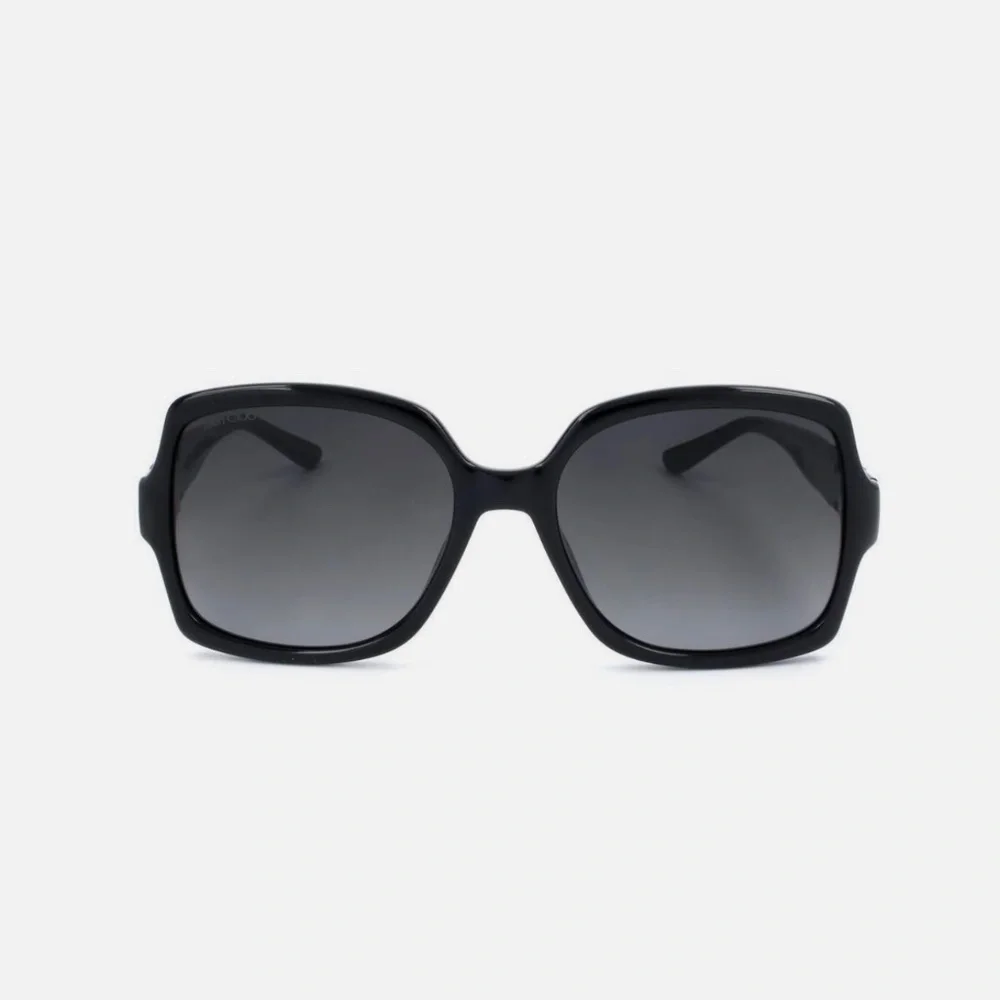 Jimmy Choo SAMMI/G 8079O Black Square Sunglasses 55mm P0328